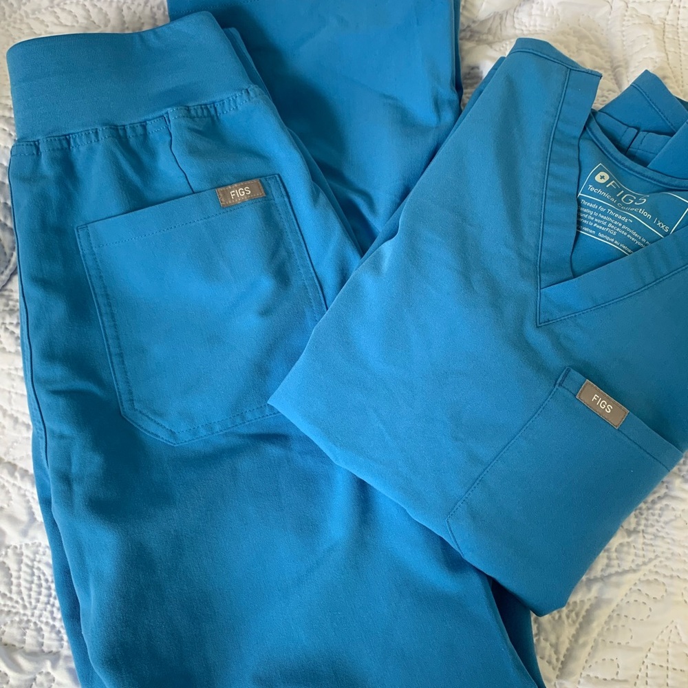 Figs Set High Waisted Livingston And One Pocket Cate… Gem